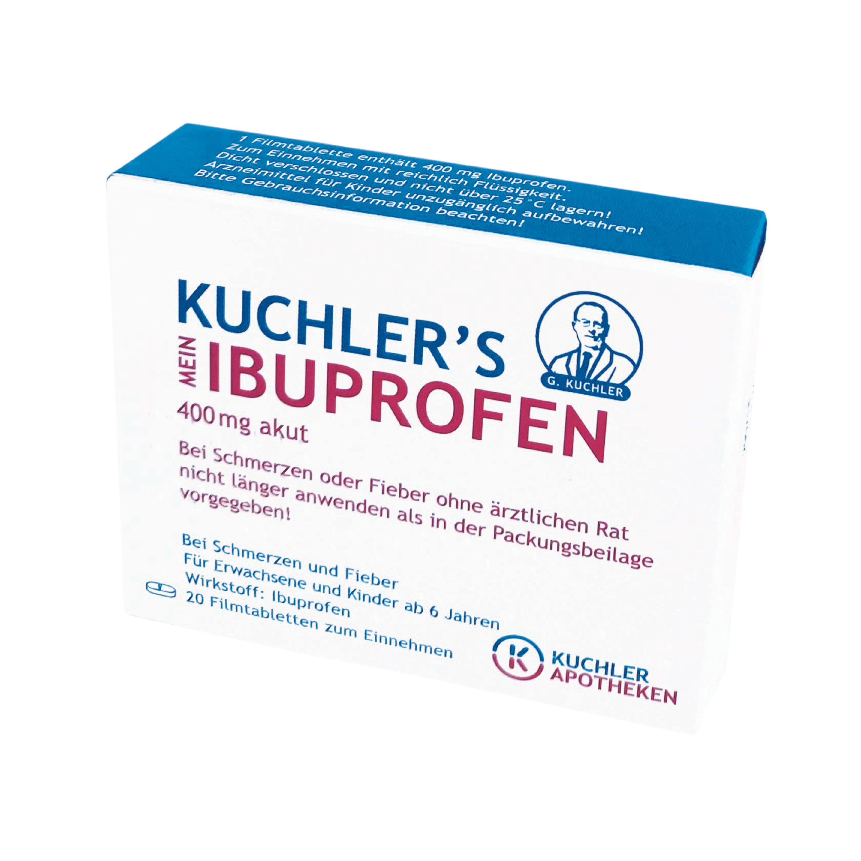 Kuchler's Mein Ibuprofen  400 mg akut Filmtabletten