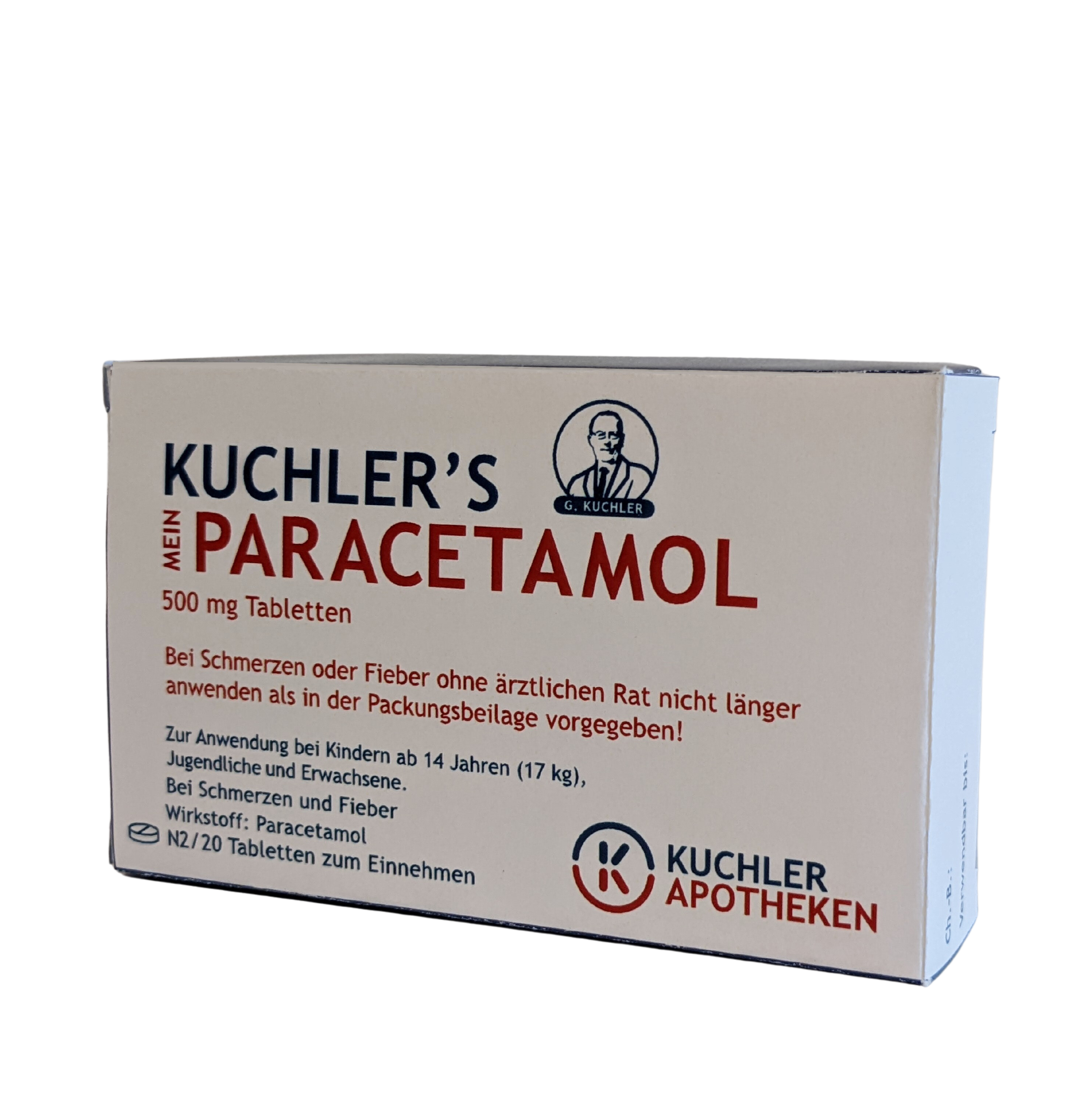 Kuchler’s Mein Paracetamol 500 mg Tabletten